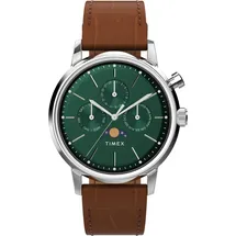 Timex Marlin Moonphase Braun Quarz 40 mm TW2W51000