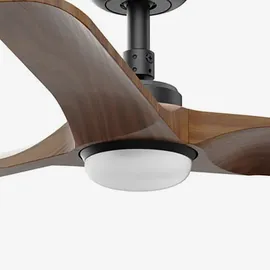 FARO Heywood S 22,5 cm Deckenventilator Schwarz/Braun
