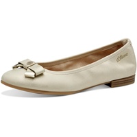 S.Oliver Ballerinas Schleife Elegant, Gold (Champagne),