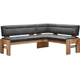 K+W Komfort & Wohnen K+W Eckbank »Floyd«, anthrazit 81, balkeneiche natur, , 54306310-0 H/T: 90 cm x 63 cm,