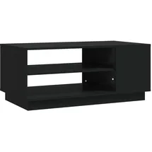furnicato Moderner Couchtisch Schwarz Holzwerkstoff 102 x 55 x 43 cm