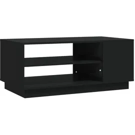 furnicato Moderner Couchtisch Schwarz Holzwerkstoff 102 x 55 x 43 cm