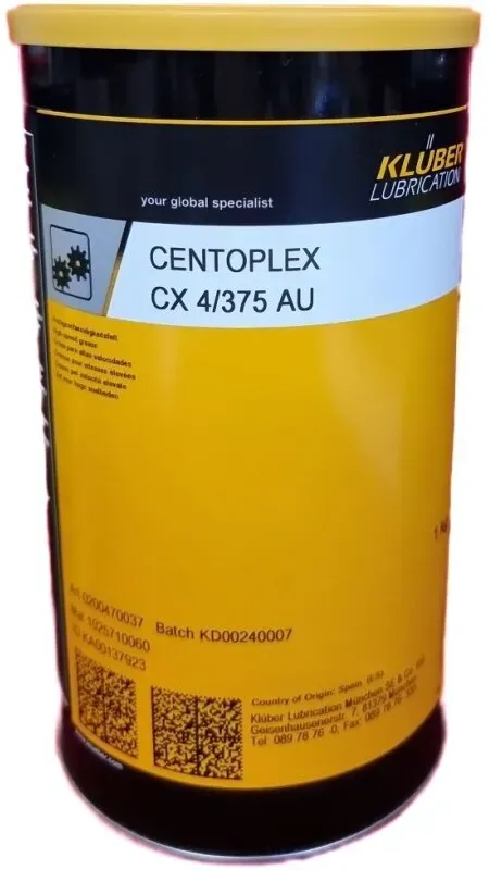Klüber Centoplex CX 4/375 AU, 1 Kg Dose