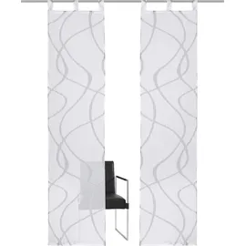 OTTO home Bene Schiebegardine Schlaufen 57x145 cm grau 2 St.