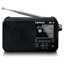 Lenco PDR-036 schwarz