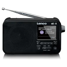 Lenco PDR-036 schwarz