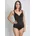 Damen Formender Body doppelt vorgeformt 00903 Einfarbig Gr 85C Schwarz Schwarz 00500