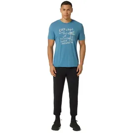 super.natural Cote D'Azur Tee blau S