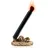 CampFeuer Feuerstahl Zunder wasserabweisend 27 cm