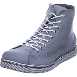 Andrea Conti Damen High Top Sneaker Schnürer Leder dynamisch 0341500, Grau,40 EU