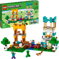 LEGO Minecraft 21249 Die Crafting-Box 4.0 Bausatz, Mehrfarbig