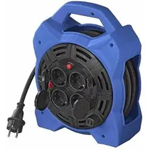 PRO PLUS ProPlus Kabeltrommel 373838, 15m, für außen IP44, 4x Schutzkontaktsteckdose