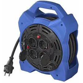 PRO PLUS ProPlus Kabeltrommel 373838, 15m, für außen IP44, 4x Schutzkontaktsteckdose