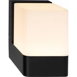 Telefunken LED Wandlampe (IP44) 950 lm schwarz/weiß