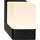 Telefunken LED Wandlampe (IP44) 950 lm schwarz/weiß