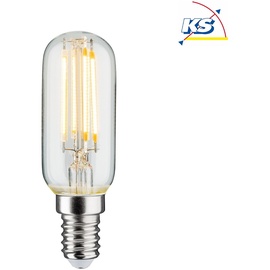 PAULMANN LED Filament Röhre T25, 230V, E14, 4.8W 2700K 470lm, dimmbar, Glas klar PAUL-28693