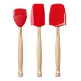 Le Creuset Kochkellen-Set 3tlg. Craft Kirschrot,