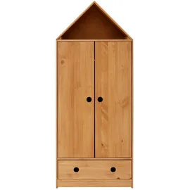 LÜTTENHÜTT Kleiderschrank Alpi 75 x 180 x 40 cm Beige