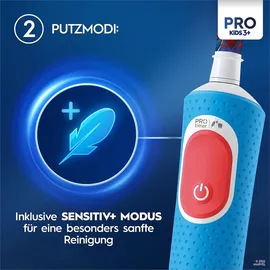 Oral-B Vitality Pro 103 Kids Spiderman blau/rot
