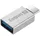 Sandberg USB-C auf USB-A Adapter Silber
