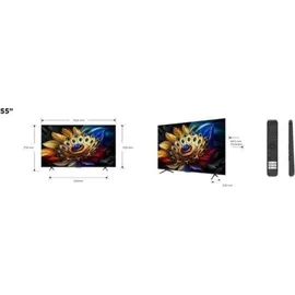 TCL 55C61B 55 Zoll QLED 4K Google TV