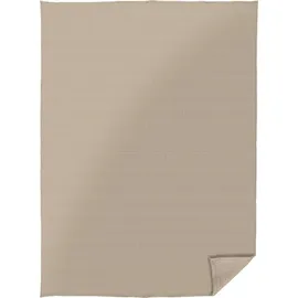 sleezzze Baumwoll Waffelpiqué Kuscheldecke 150 x 200 cm Beige