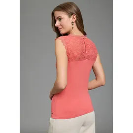 LAURA SCOTT Spitzentop Laura Scott Orange 46