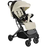 Tectake tectake® Buggy-Kinderwagen, Einhand-Klappmechanismus, mit 5-Punkt-Gurt, Feststellbremse, Schutzbügel, pulverbeschichtetes Stahlgestell und pflegeleichter Stoffbezug, für 0 bis 36 Monate geeignet, Belastbarkeit 15 kg