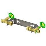 schl√ñsser armaturen Schl√∂sser -0022102500001- Einbaugarnitur 1 Zoll für Hauswasserzähler mit Baulänge 190 mm verstellbare Ausführung - edelstahl