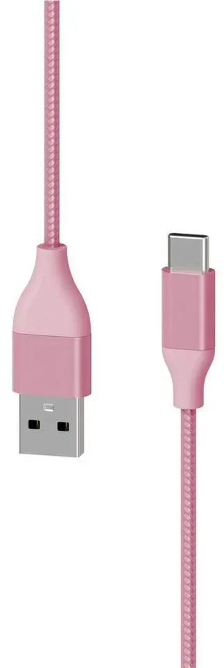 XLAYER Kabel PREMIUM Metallic USB zu USB-C 1.5m Fast Charging Smartphone-Kabel, USB Typ C, USB Typ C (150.00 cm) schwarz