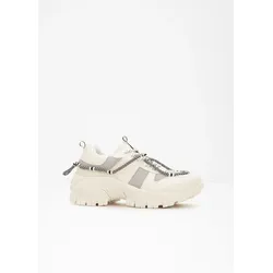bonprix Chunky Sneaker, weiß, 40, Vegan