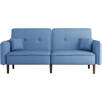 Hti-Living HTI-Living, Sofa, Schlafsofa Amrei Blau