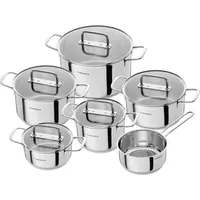 henckels by zwilling Fall Topf-Set 11-tlg. Glasdeckel