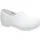 Sanita | Professional geschlossener Clog, PU Leder | Original handgemacht für Männer | Anatomisch geformtes Fußbett mit weichem Schaum | Weiß 42 EU - 42 EU