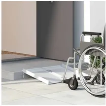vidaXL Rampe für Rollstühle 270 kg Silber 62 x 73 x 5 cm Aluminium