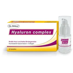 Dr. Böhm Hyaluron complex Tabletten + Hyaluron Serum