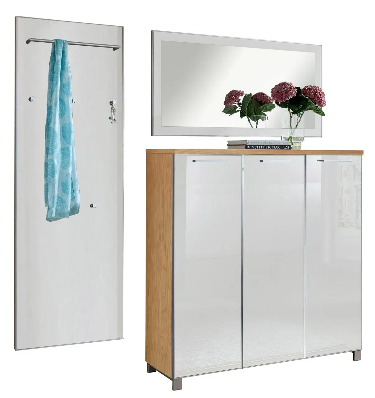 VOSS Garderoben-Set 3-tlg. (Set55) SANTINA - B/H/T ca. 196,00x195,00x37,00