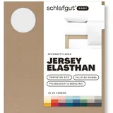 schlafgut Easy Jersey 140 x 200 - 160 x 220 cm gray deep