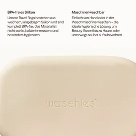 Waschies wiederverwendbare Kosmetiktasche 1 St