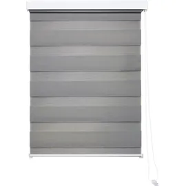 ONDECO Doppelrollo Kassetten Duo Rollo 100 x 160 cm grau