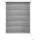 ONDECO Doppelrollo Kassetten Duo Rollo 100 x 160 cm grau
