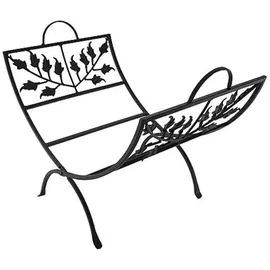 Proregal Kaminholzkorb Alev II Stahl schwarz