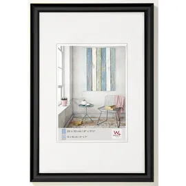 walther + design Trendstyle Kunststoff schwarz 70x100 cm 3er Set