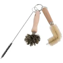 Redecker Reinigungsbürste Waschbecken-Bürstenset 3-tlg.