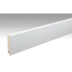 MEISTER Fussleiste Profil 16 MK  Weiß streichfähig DF 2222 - 2380 mm