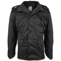 Mil-Tec US Feld M65, Textiljacke - Schwarz - 3XL