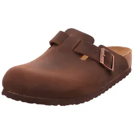 Birkenstock Boston Nubukleder geölt habana 45