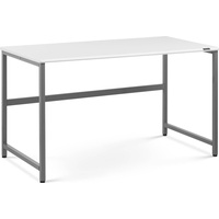 Fromm & Starck Schreibtisch - 120 x 60 cm - weiß / grau