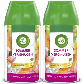 Airwick Air Wick Freshmatic Max Duo, Nachfüller, Sommervergnügen