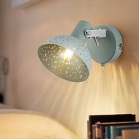 GLOBO Wandleuchte schwenkbar Flurleuchte Wand Retro Wandlampe Vintage Wohnzimmer,